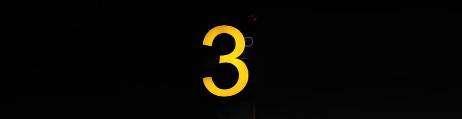 デモ口座に必要な手順は3ステップイメージ