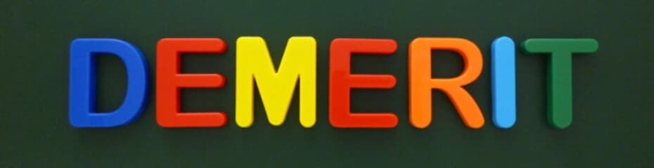 デメリットイメージ