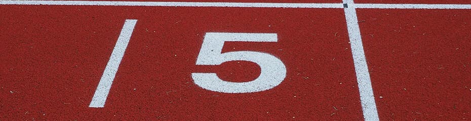 5種類のフィボナッチイメージ