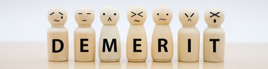 デメリットイメージ