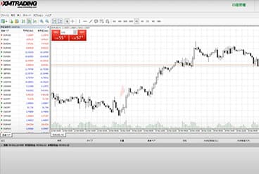 XMのWebtraderイメージ